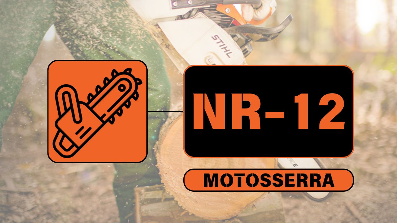 NR 12 – Máquinas e Equipamentos – Motosserra – Teórico